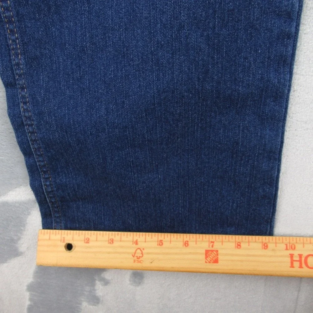 Dickies Flex Mens Regular Fit Straight Leg Jeans Dark Blue DD800RNB 34x32